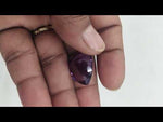 Load and play video in Gallery viewer, 15.65/CT Natural Amethyst Gemstone with Govt. Lab Certificate