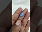 Load and play video in Gallery viewer, 6.78/CT Natural Blue Sapphire with Govt Lab Certificate-12313D49913