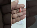 Load and play video in Gallery viewer, 5.87/CT Natural Red Coral With Govt. Lab Certificate-10833D43741