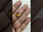 Load and play video in Gallery viewer, 4.7/CT Tiger Eye with Govt. Lab Certificate-TGR00073