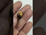 Load and play video in Gallery viewer, 6.35/CT Tiger Eye with Govt. Lab Certificate-TGR00115