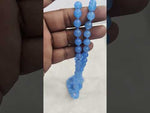 Load and play video in Gallery viewer, BLUE ONYX MALA - KG01