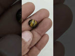 Load and play video in Gallery viewer, 5.25/CT Tiger Eye with Govt. Lab Certificate-TGR00143