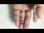 Load and play video in Gallery viewer, 5.85/CT Natural Amethyst Gemstone with Govt. Lab Certificate