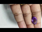 Load and play video in Gallery viewer, 7.55/CT Natural Amethyst Gemstone with Govt. Lab Certificate