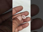 Load and play video in Gallery viewer, 6.15/CT Healing Rose Quartz Stone with Govt. Lab Certificate-RQTZ5036