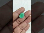 Load and play video in Gallery viewer, 9.05/CT Natural Panna Stone with Govt. Lab Certificate-12500D51205