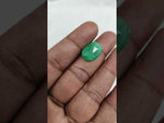 Load and play video in Gallery viewer, 9.33/CT Natural Panna Stone with Govt. Lab Certificate-12313D49929