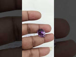 Load and play video in Gallery viewer, 13.25/CT Natural Amethyst Gemstone with Govt. Lab Certificate