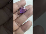Load and play video in Gallery viewer, 11.85/CT Natural Amethyst Gemstone with Govt. Lab Certificate-AMET515151
