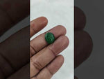 Load and play video in Gallery viewer, 3.95/CT Natural Panna Stone with Govt. Lab Certificate-11925D48112