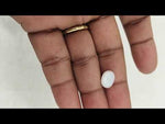 Load and play video in Gallery viewer, 4.65/CT Moon Stone with Govt. Lab Certificate