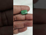 Load and play video in Gallery viewer, 7.39/CT Natural Panna Stone with Govt. Lab Certificate-12313D49943