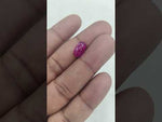 Load and play video in Gallery viewer, 3.39/CT Natural Old Burma Ruby with IIGJ Govt. Lab Certificate-220052