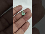 Load and play video in Gallery viewer, 2.75/CT Natural Panna Stone with Govt. Lab Certificate-16489S207703
