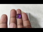 Load and play video in Gallery viewer, 4.70/CT Natural Amethyst Gemstone of Premium Quality with Govt. Lab Certificate