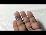 Load and play video in Gallery viewer, 7.42/CT Natural Purple Sapphire with Govt. Lab Certificate-68645