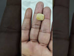 Load and play video in Gallery viewer, 9.00/CT Natural Yellow Sapphire With Govt Lab Certificate-11006D44487