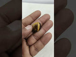 Load and play video in Gallery viewer, 20.9/CT Tiger Eye with Govt. Lab Certificate-TGR00091