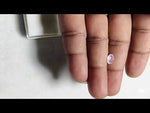 Load and play video in Gallery viewer, 1.29/CT Natural Pink Sapphire with Govt Lab Certificate (8991)