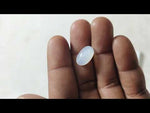 Load and play video in Gallery viewer, 7.50/CT White Moon Stone with Govt. Lab Certificate (450)