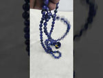 Load and play video in Gallery viewer, LAPIS LAZULI MALA - KG01