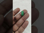 Load and play video in Gallery viewer, 4.05/CT Natural Panna Stone with Govt. Lab Certificate-11925D48127