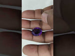 Load and play video in Gallery viewer, 13.15/CT Natural Amethyst Gemstone with Govt. Lab Certificate