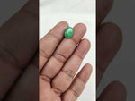 Load and play video in Gallery viewer, 4.73/CT Natural Panna Stone with Govt. Lab Certificate-12313D49931