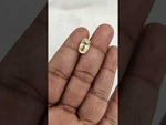 Load and play video in Gallery viewer, 5.54/CT Natural Yellow Sapphire With Govt Lab Certificate-12377D50194
