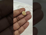 Load and play video in Gallery viewer, 10.79/CT Natural Yellow Sapphire With Govt Lab Certificate-10952D44203