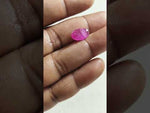 Load and play video in Gallery viewer, 3.01/CT Natural Ruby Stone with Govt. Lab Certificate-14911S201878