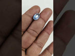 Load and play video in Gallery viewer, 4.96/CT Natural Blue Sapphire with Govt Lab Certificate-16275S206815