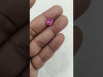 Load and play video in Gallery viewer, 3.95/CT Natural Old Burma Ruby with IIGJ Govt. Lab Certificate-15737S204524