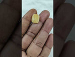 Load and play video in Gallery viewer, 11.01/CT Natural Yellow Sapphire With Govt Lab Certificate-11006D44481