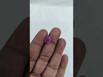 Load and play video in Gallery viewer, 4.92/CT Natural Ruby Stone with Govt. Lab Certificate-16275S206790