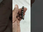 Load and play video in Gallery viewer, PYRITE BRACELET FACETED