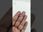 Load and play video in Gallery viewer, 7.61/CT Natural Ruby Stone with Govt. Lab Certificate-16275S206801