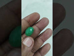 Load and play video in Gallery viewer, 8.45/CT Natural Panna Stone with Govt. Lab Certificate-11925D48116