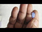 Load and play video in Gallery viewer, 5.48/CT Natural Blue Sapphire with Govt Lab Certificate (12210)