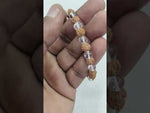 Load and play video in Gallery viewer, RUDRAKSHA SPHATIK BRACELET