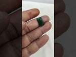 Load and play video in Gallery viewer, 7.57/CT Natural Panna Stone with Govt. Lab Certificate-15897S205541