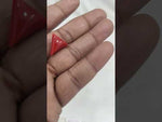 Load and play video in Gallery viewer, 7.39/CT Natural Red Coral With Govt. Lab Certificate-10952D44240