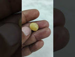 Load and play video in Gallery viewer, 8.28/CT Natural Yellow Sapphire With Govt Lab Certificate-11006D44479