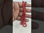 Load and play video in Gallery viewer, ORANGE ONYX MALA - KG01