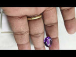 Load and play video in Gallery viewer, 11.20/CT Natural Amethyst Gemstone with Govt. Lab Certificate