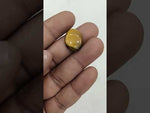 Load and play video in Gallery viewer, 11.15/CT Tiger Eye with Govt. Lab Certificate-TGR00098