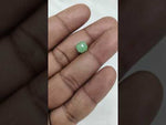 Load and play video in Gallery viewer, 1.40/CT Natural Panna Stone with Govt. Lab Certificate-11388D46119