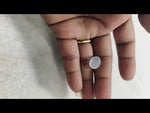 Load and play video in Gallery viewer, 7.30/CT Moon Stone with Govt. Lab Certificate (450)