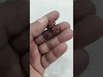 Load and play video in Gallery viewer, 3.270 Gram Natural Garbh Gauri  Rudraksha with Govt. Lab Certificate-KG61515